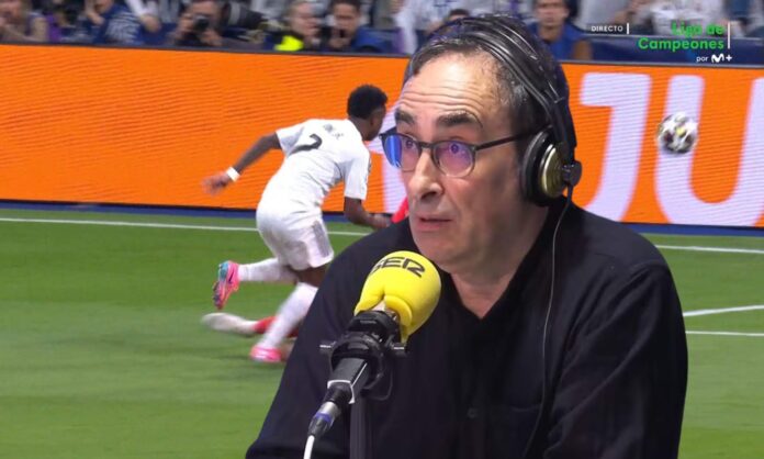 Iturralde González cree que no hay penalti sobre Vinicius