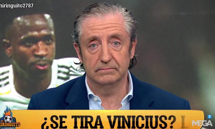 Josep Pedrerol hablando en El Chiringuito.