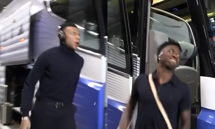 El Real Madrid ya ha llegado a Lisboa para el partido de esta noche contra el Benfica.