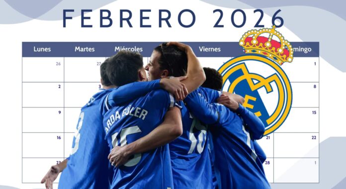 Calendario del Real Madrid en febrero