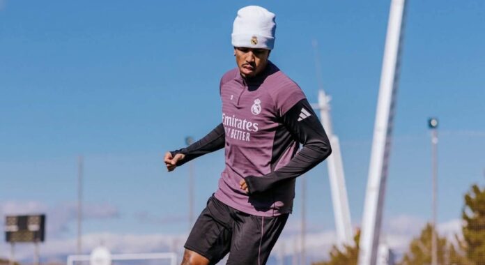 La fecha para la vuelta de Militao con el Real Madrid