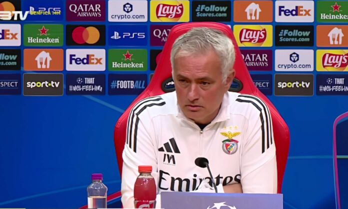 José Mourinho desvela que tiene una cláusula de salida con el Benfica