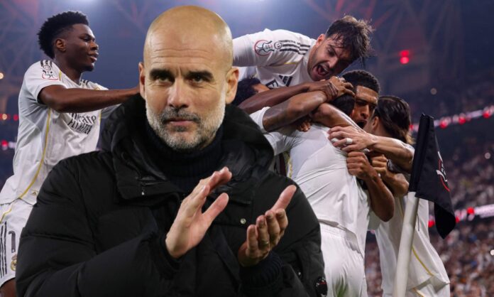 Pep Guardiola, sobre el Real Madrid: 