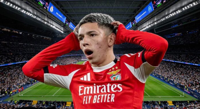 Prestianni quiere estar en el Bernabéu