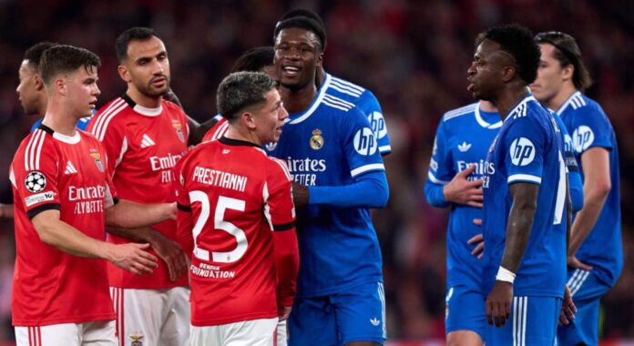 Lo que dijo Vinicius a Prestianni según el argentino