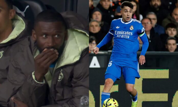 Rüdiger felicitó a David Jiménez por no achicarse ante Danjuma