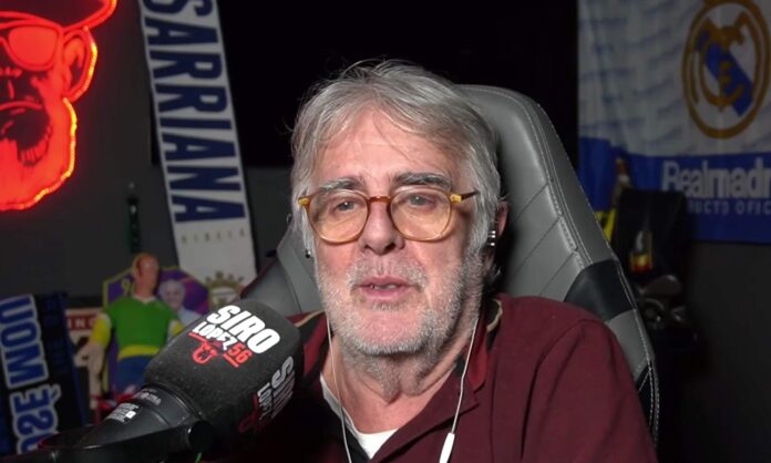 Siro López hablando en su canal de Youtube.