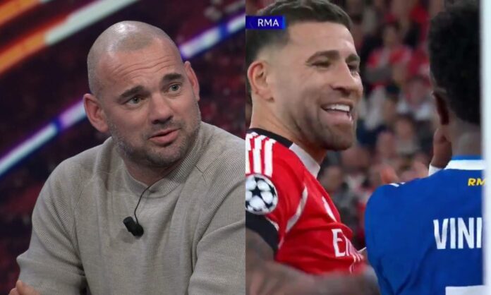 Sneijder carga contra Otamendi por su provocación a Vinicius