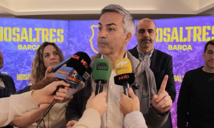 Víctor Font, precandidato del Barcelona a las elecciones del 15 de marzo, ha amenazado con denunciar a Realmadrid TV y al Comité Técnico de Árbitros (CTA).