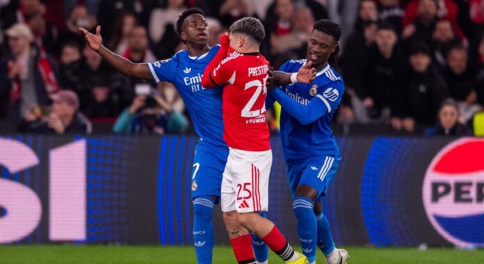 Lo que se dijeron Vinicius y Prestianni