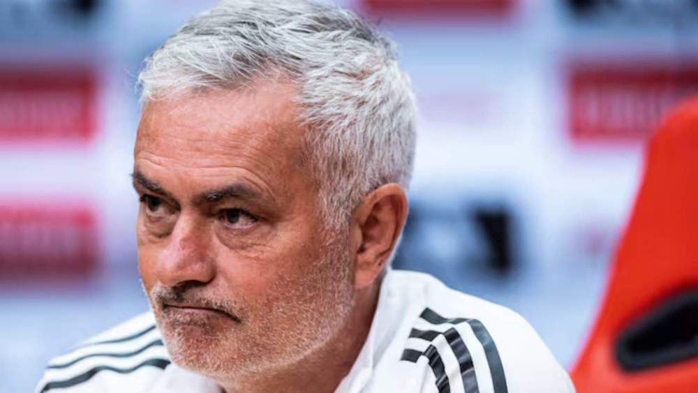 José Mourinho, en la rueda de prensa de este domingo.