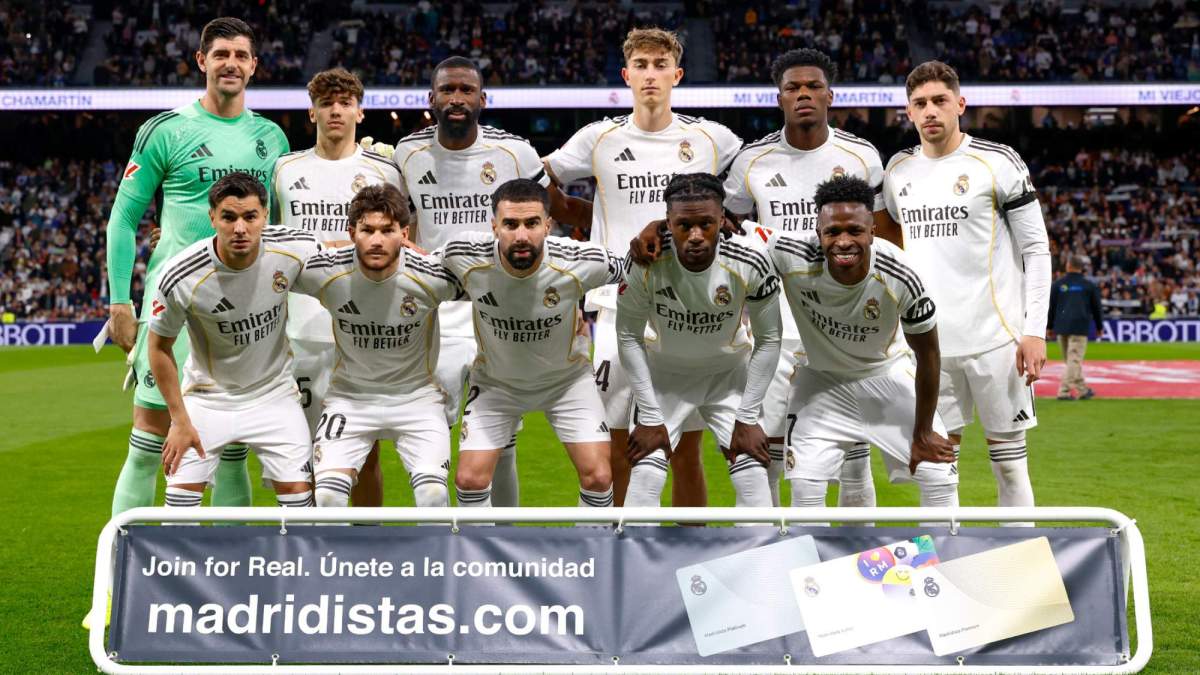 Once del Real Madrid contra el Elche