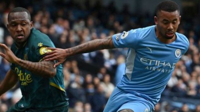 Gabriel Jesús en su etapa en el Manchester City Gabriel Jesús en su etapa en el Manchester City