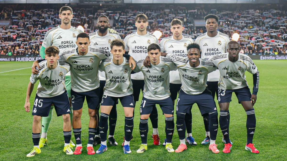 Once del Real Madrid frente al Getafe (1)