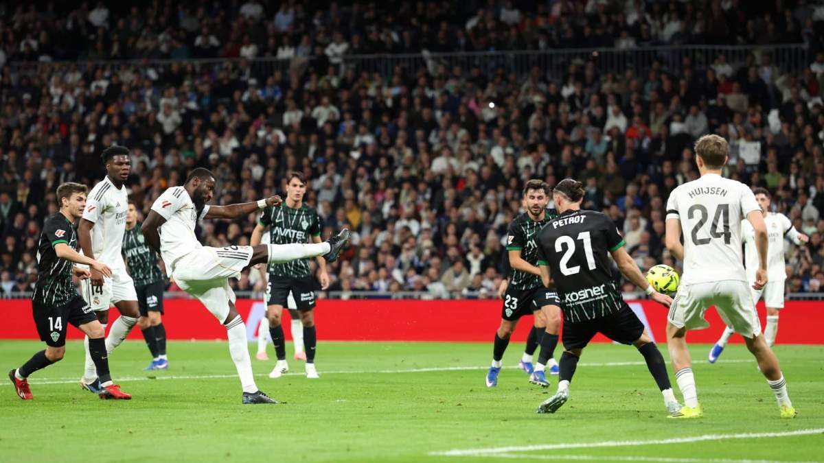 El gol de Antonio Rüdiger contra el Elche El gol de Antonio Rüdiger contra el Elche