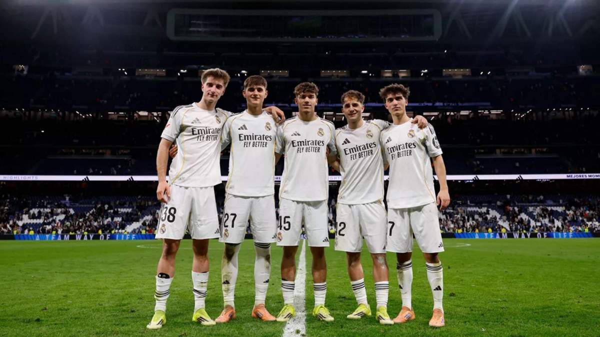 Los 5 canteranos que brillaron con el Real Madrid ante el Elche en el estadio Santiago Bernabéu