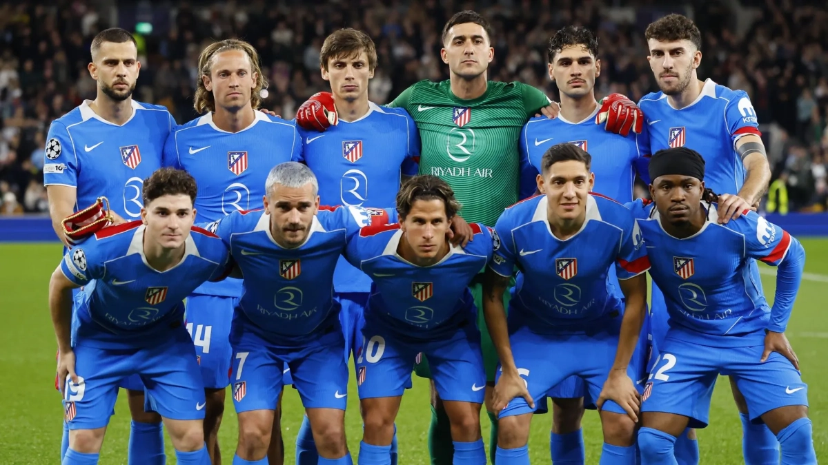 Once del Atlético de Madrid ante el Tottenham Once del Atlético de Madrid ante el Tottenham