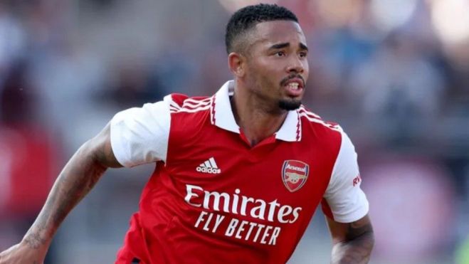 Gabriel Jesús con el Arsenal Gabriel Jesús con el Arsenal