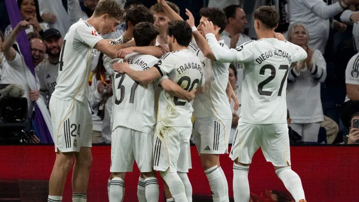 La Fábrica brillo contra el Elche en el estadio Santiago Bernabéu La Fábrica brillo contra el Elche en el estadio Santiago Bernabéu