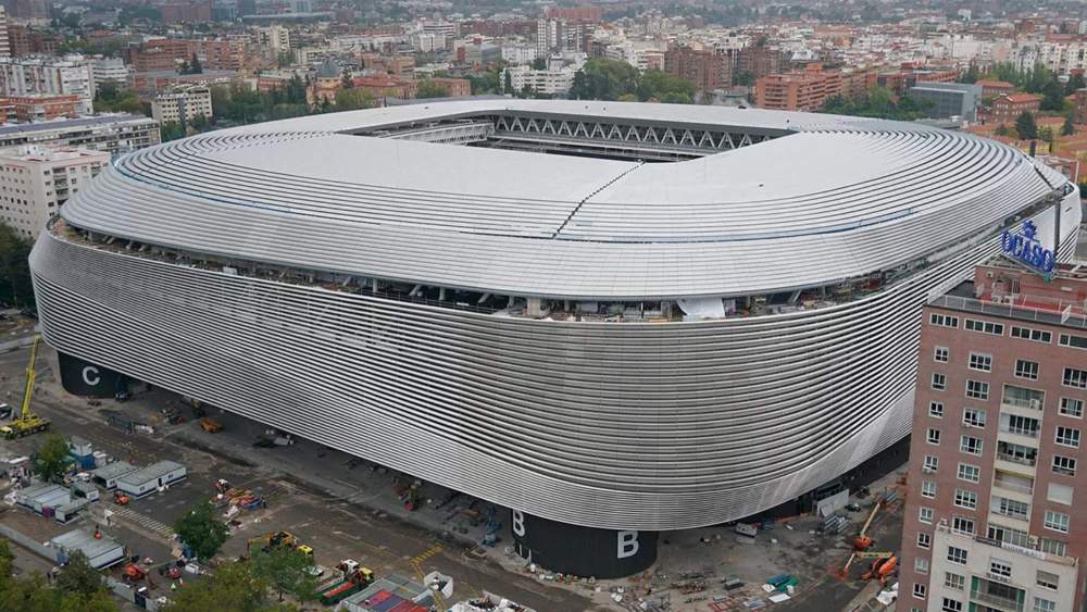El Santiago Bernabéu podría estar totalmente preparado para el final de esta temporada. El Santiago Bernabéu podría estar totalmente preparado para el final de esta temporada.