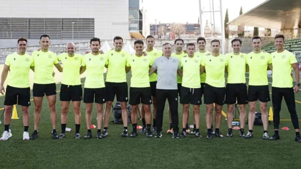 Colectivo arbitral con Medina Cantalejo, expresidente del CTA Colectivo arbitral con Medina Cantalejo, expresidente del CTA