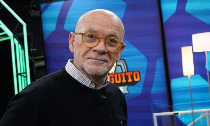 Alfredo Duro, posando antes de una emisión de 