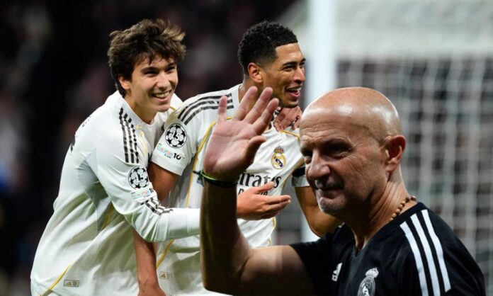 antonio pintus jude bellingham celebración gol realmadrid