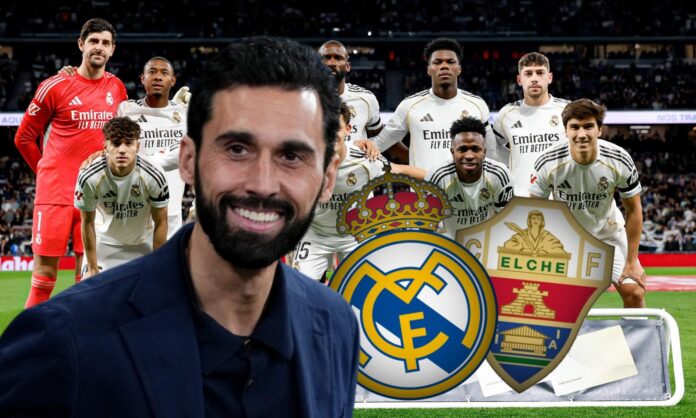 Álvaro Arbeloa realiza hasta cinco cambios para recibir al Elche en Liga en el Santiago Bernabéu tras vencer al Manchester City este miércoles.