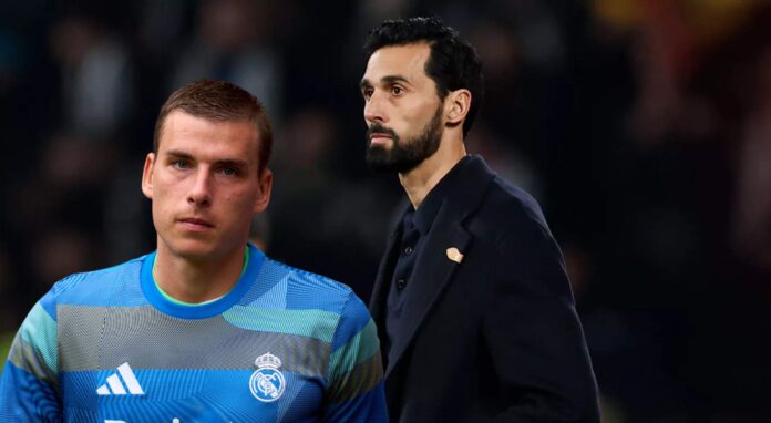 Arbeloa y Lunin se reúnen en Valdebebas