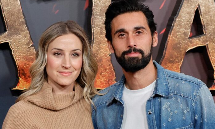 Arbeloa y su mujer Carlota Ruiz