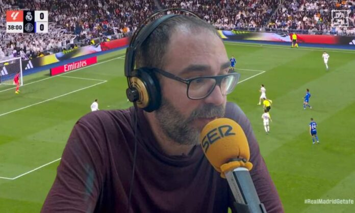Axel Torres señala a Álvaro Arbeloa tras la derrota del Real Madrid frente al Getafe