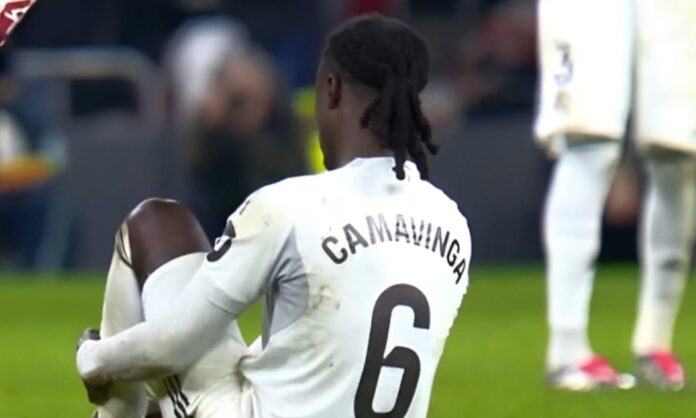 La lesión de tobillo de Camavinga vuelve a generar dudas en los servicios médicos del Real Madrid