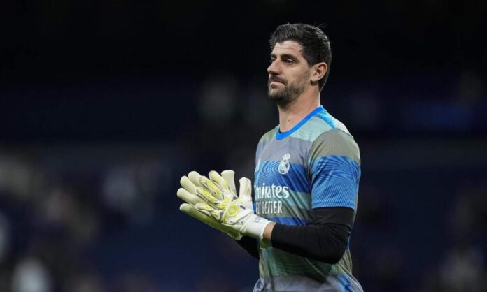 Courtois Látigo Serrano Real Madrid Champions