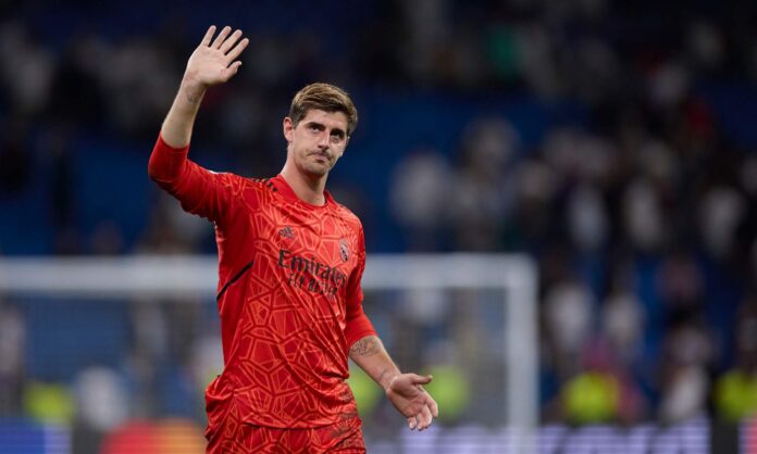 Courtois fue el único jugador que se despidió de la afición del Real Madrid