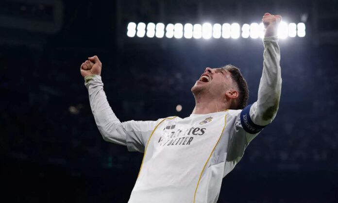 La Inteligencia Artificial desvela la probabilidad que había de que Fede Valverde hiciera un hat-trick al Manchester City