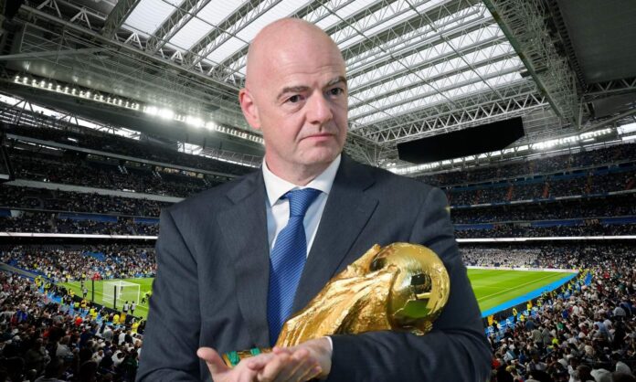 La FIFA va a visitar ya el estadio Santiago Bernabéu de cara a la organización del Mundial 2030