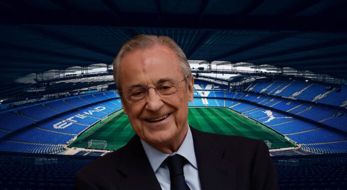 Florentino estará en el Etihad para el Manchester City - Real Madrid