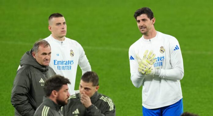 Nacho Peña confía en Lunin ante la baja de Courtois