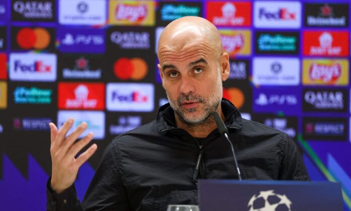 Guardiola, entrenador del Manchester City: 