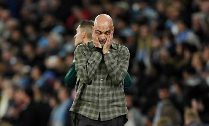 El hipócrita de Guardiola jugó contra 10, con atracos arbitrales, dirigiendo al Barcelona ante el Madrid, Arsenal o Inter y ahí no rajó del árbitro