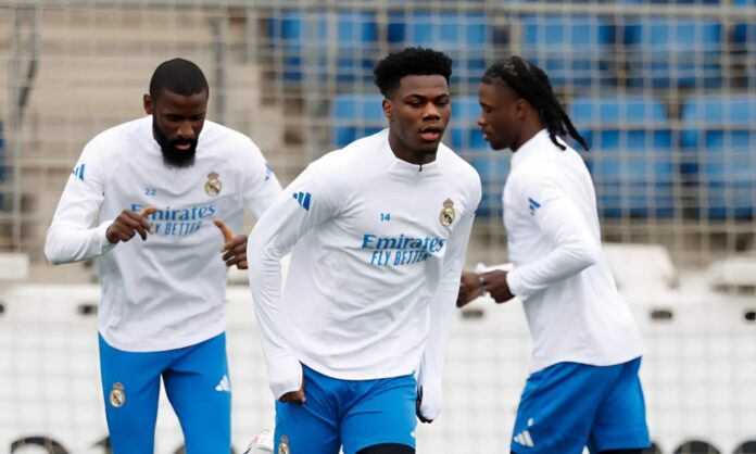 El Real Madrid prepara el partido frente al Manchester City con 7 bajas