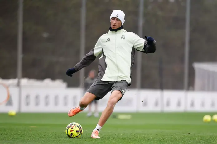  Sin Camavinga y con Huijsen: último entrenamiento del Real Madrid antes del Getafe

