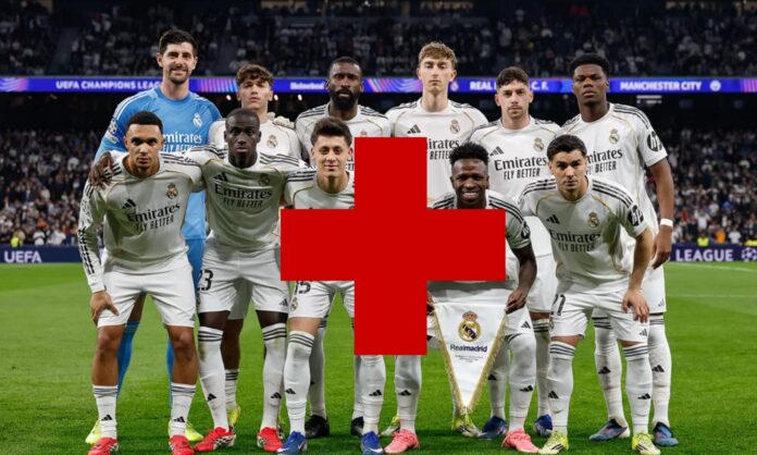 Real Madrid Lesiones Cantidad Enfermería
