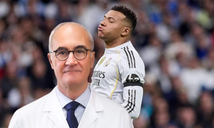 El doctor Ripoll desvela que la lesión de Mbappé no es grave