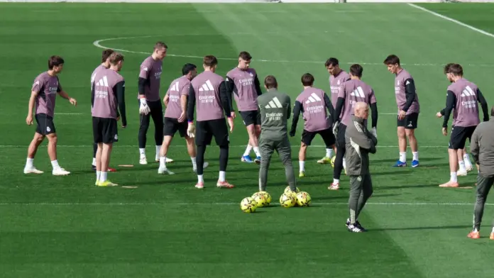  Dos novedades en el entrenamiento del Real Madrid a un día de visitar al Celta

