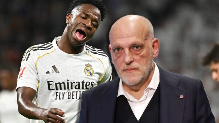 Tebas confirma que en los partidos fuera de casa del Real Madrid hay 