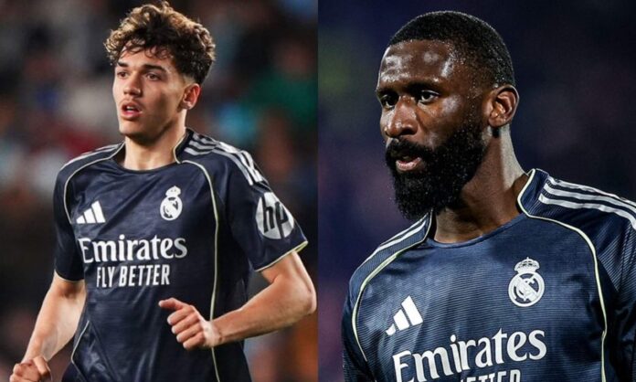 Antonio Rüdiger está encantado con Thiago Pitarch, al igual que todo el vestuario del Real Madrid.