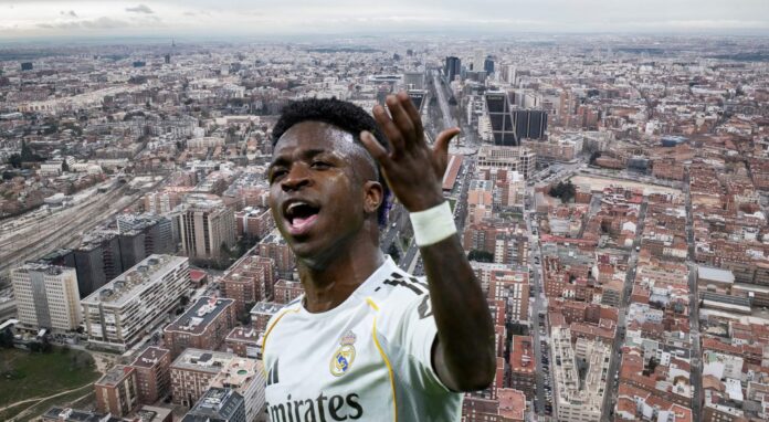 Vinicius y su monumento favorito de Madrid