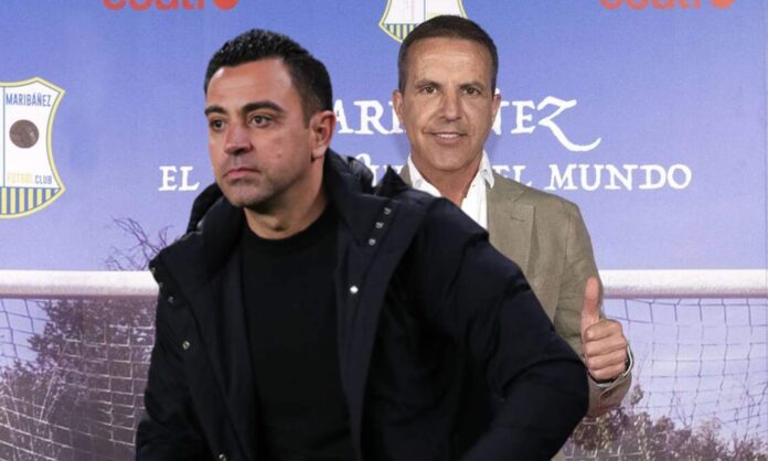 Xavi y Cristóbal Soria, sobre Laporta: 